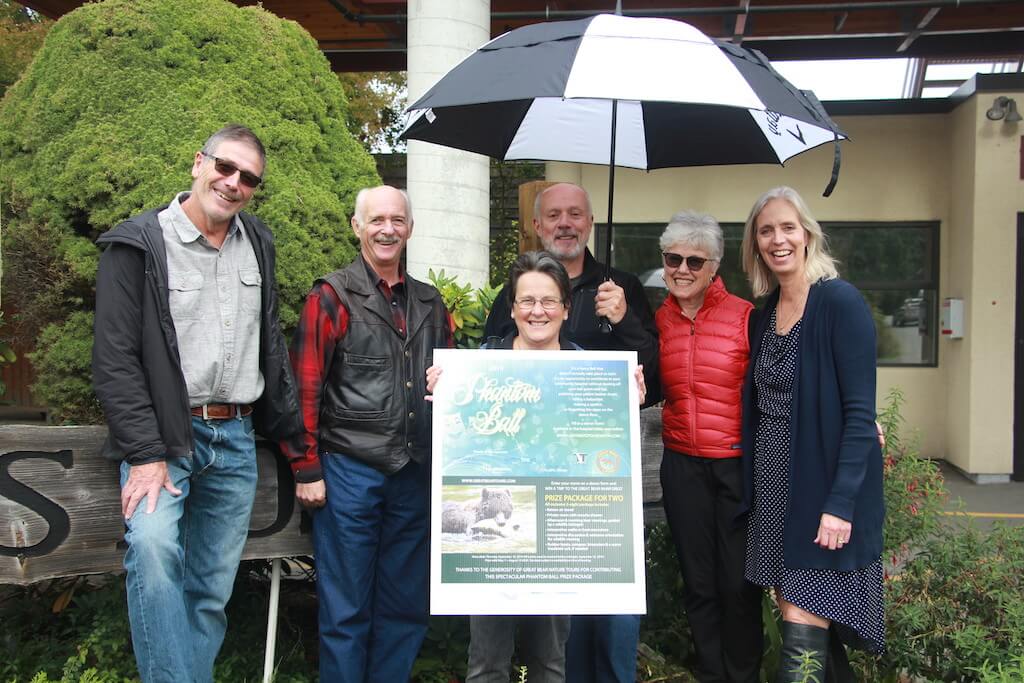 Prize day photo; Conrad Bowden (Board Director), Bruce McPhee, Ann McPhee, Dave Taylor (Board Vice-Chair), Janet Cunningham (Committee Member), Sara Gogo (Rural Site Director)