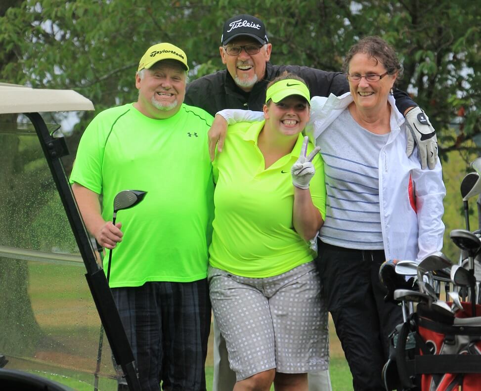 2017 Golf Tournament - Brent Rebecca Sharon Rick