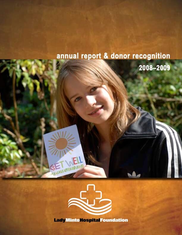 Annual Donor Report 2008 - 2009