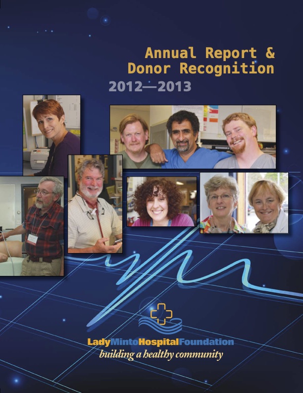 Annual Donor Report 2012 - 2013