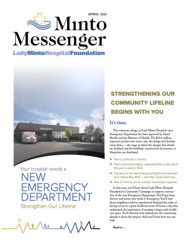 Minto Messenger Front Page spring 2021