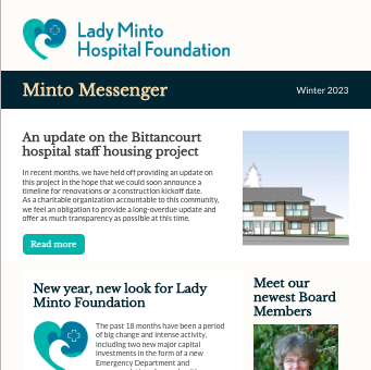 A new edition of the Minto Messenger has arrived! image