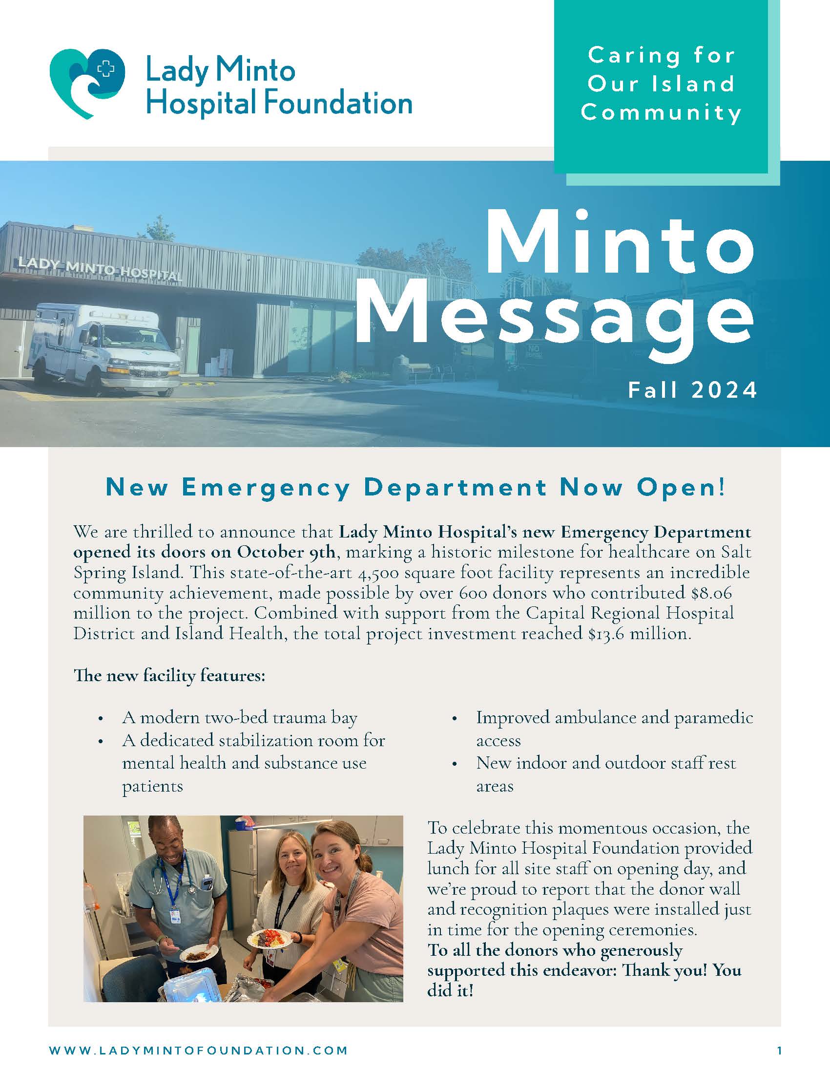 Minto Message Fall 2024 image