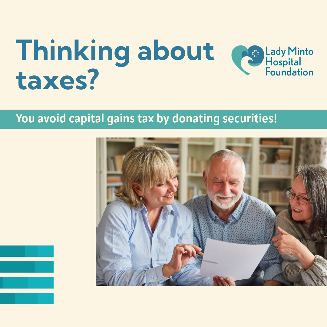 Invest in Healthcare and Save on Taxes – Donate Securities Today! image