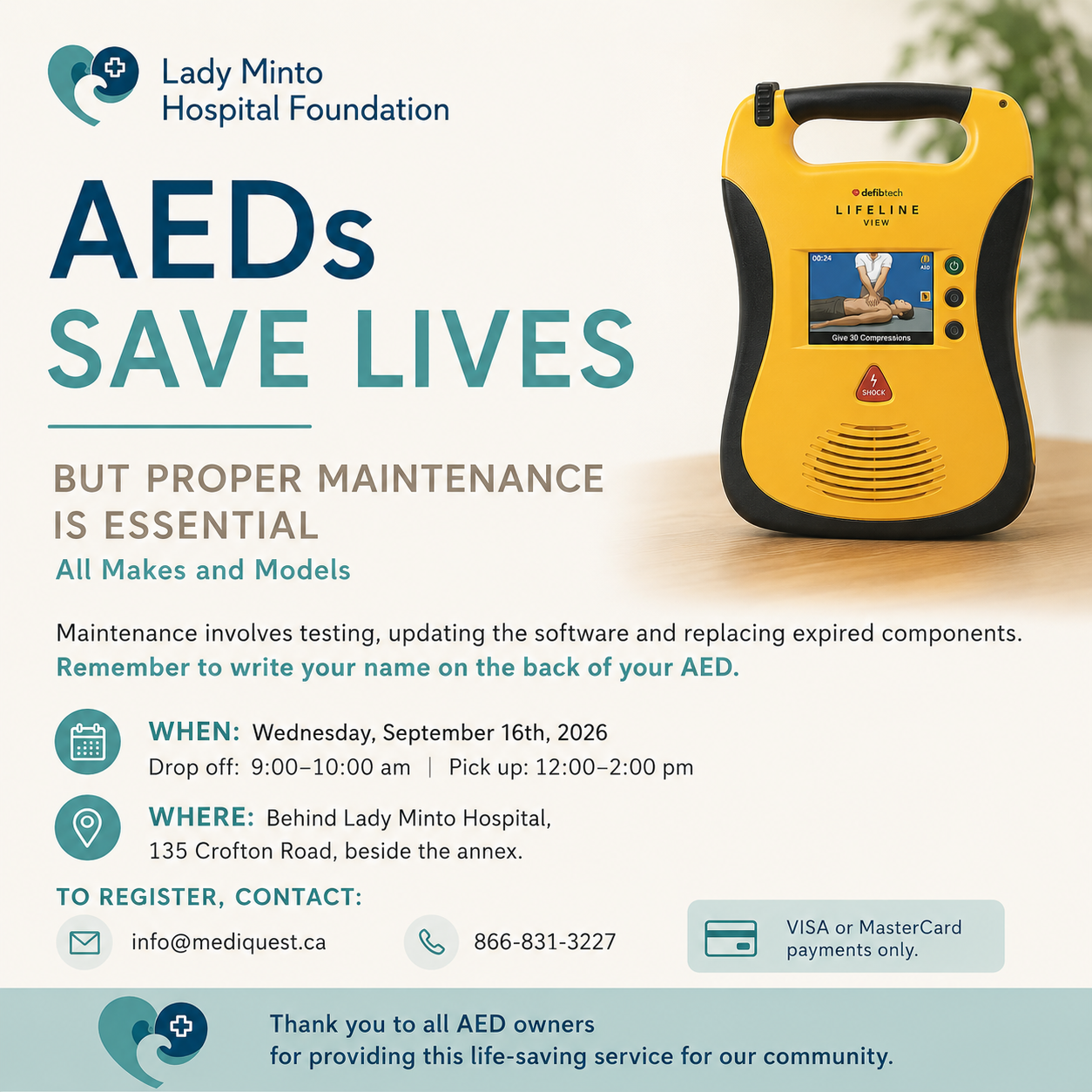 2026 AED Service Day image